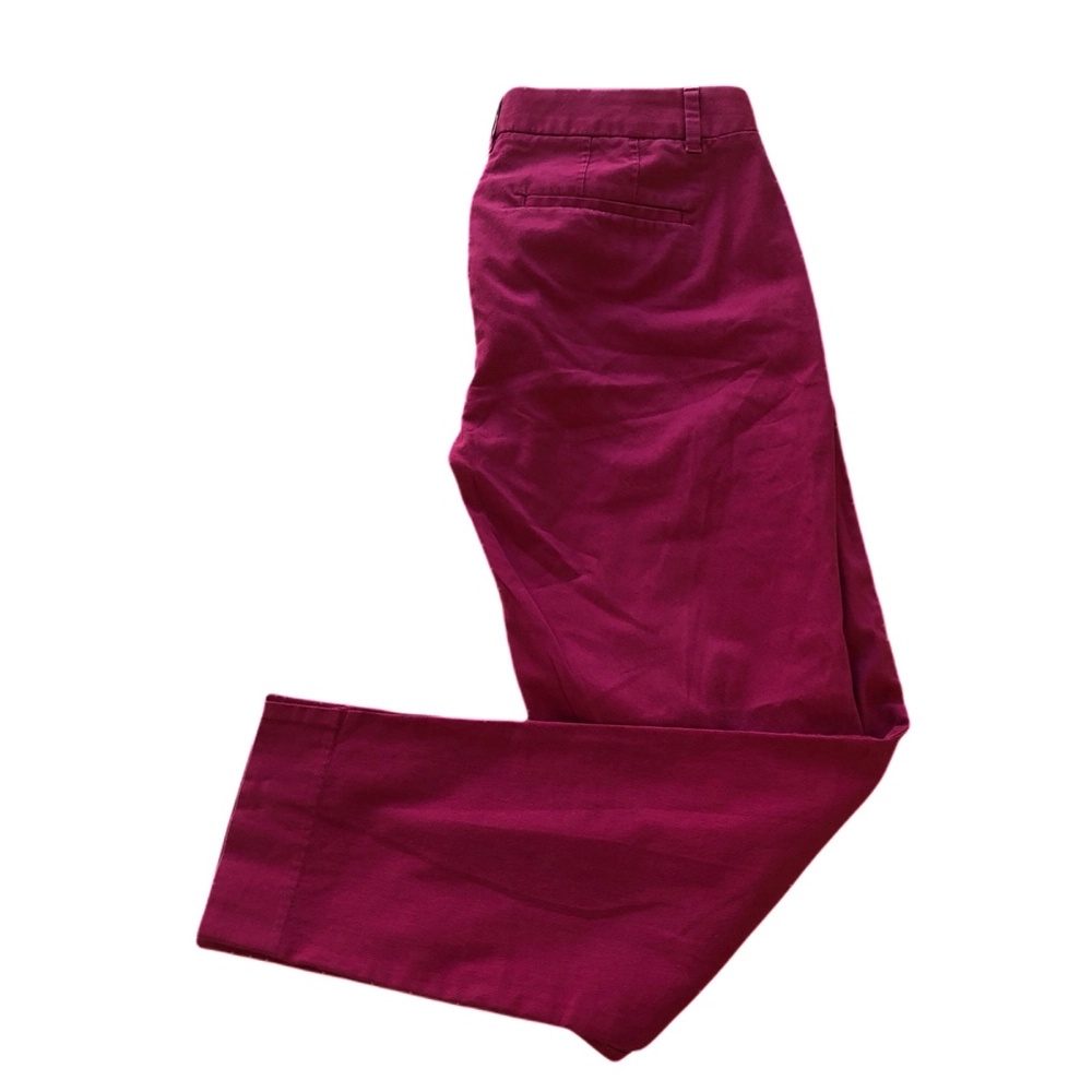 Fuchsia J Crew Stretch Pants 00
